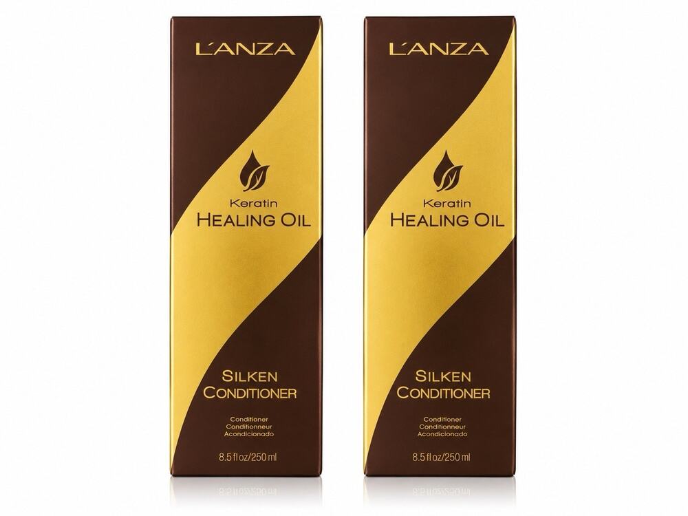 L’ANZA Keratin Healing Oil Silken Conditioner 8.5 fl oz 250ml Professional